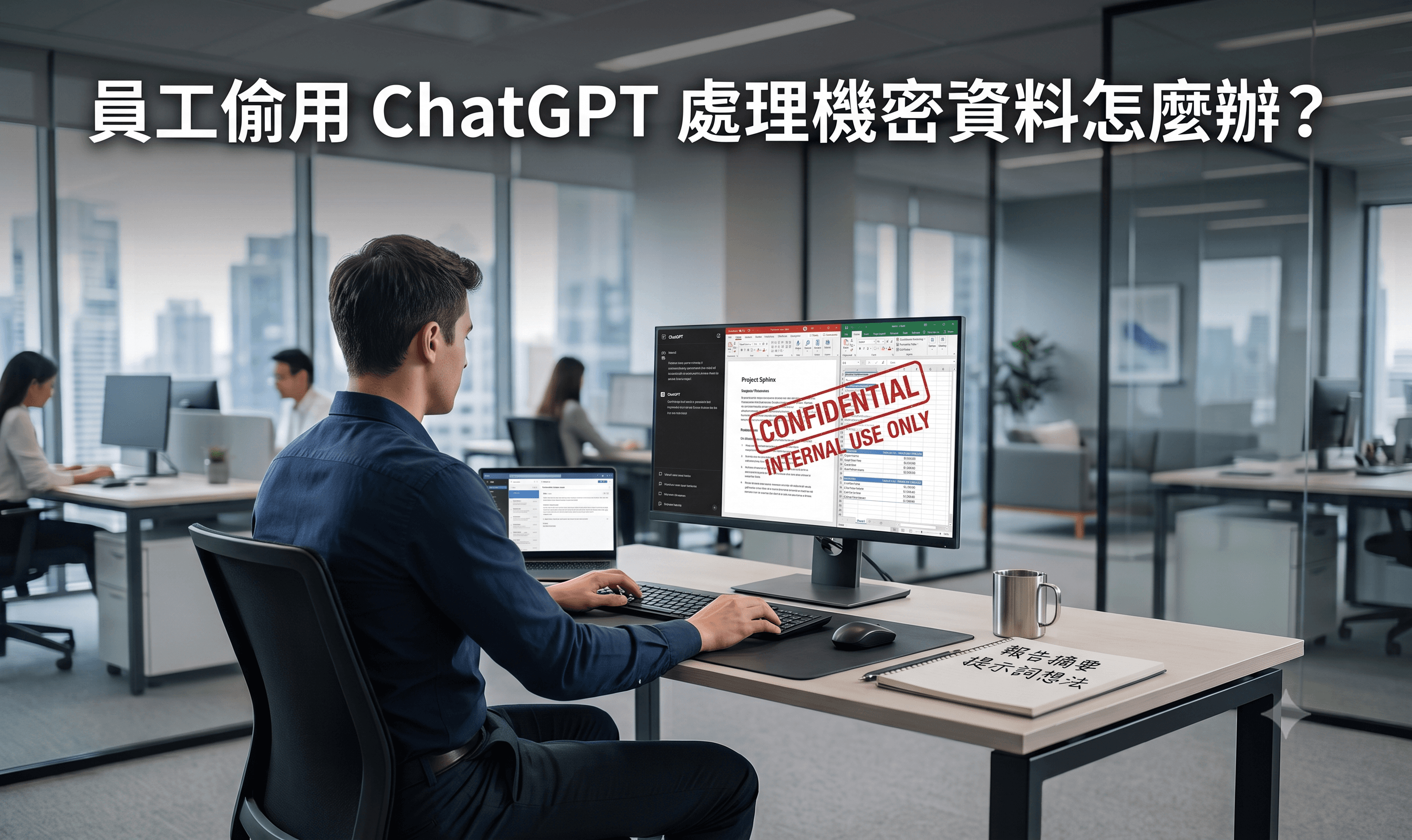 員工偷用 ChatGPT 處理機密資料怎麼辦？