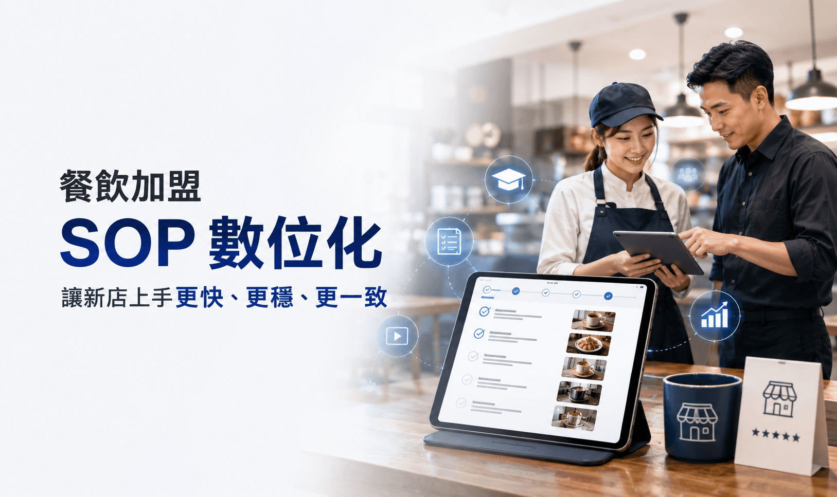 餐飲連鎖新人到職培訓的 SOP 數位化指南