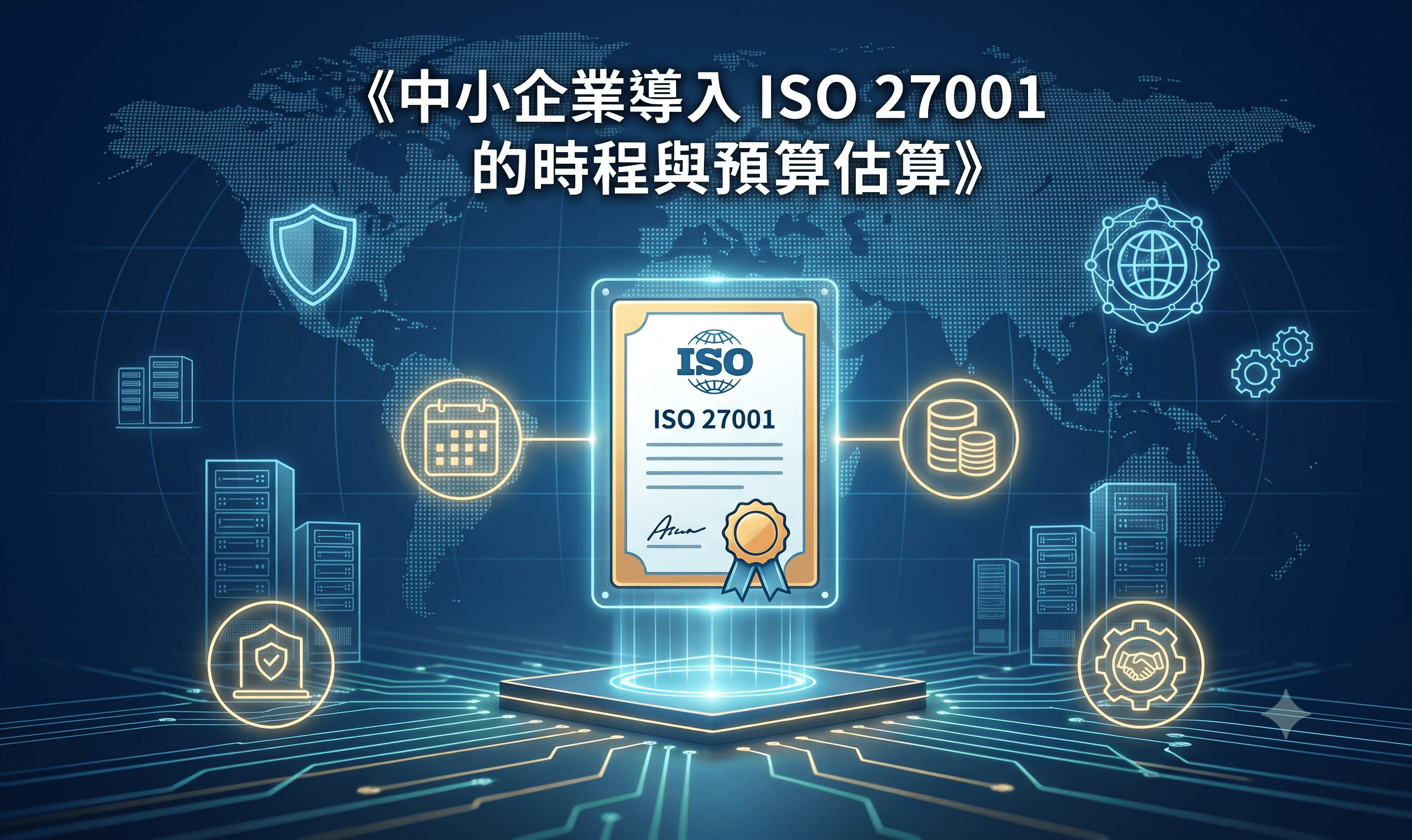 中小企業導入 ISO 27001 的時程與預算估算