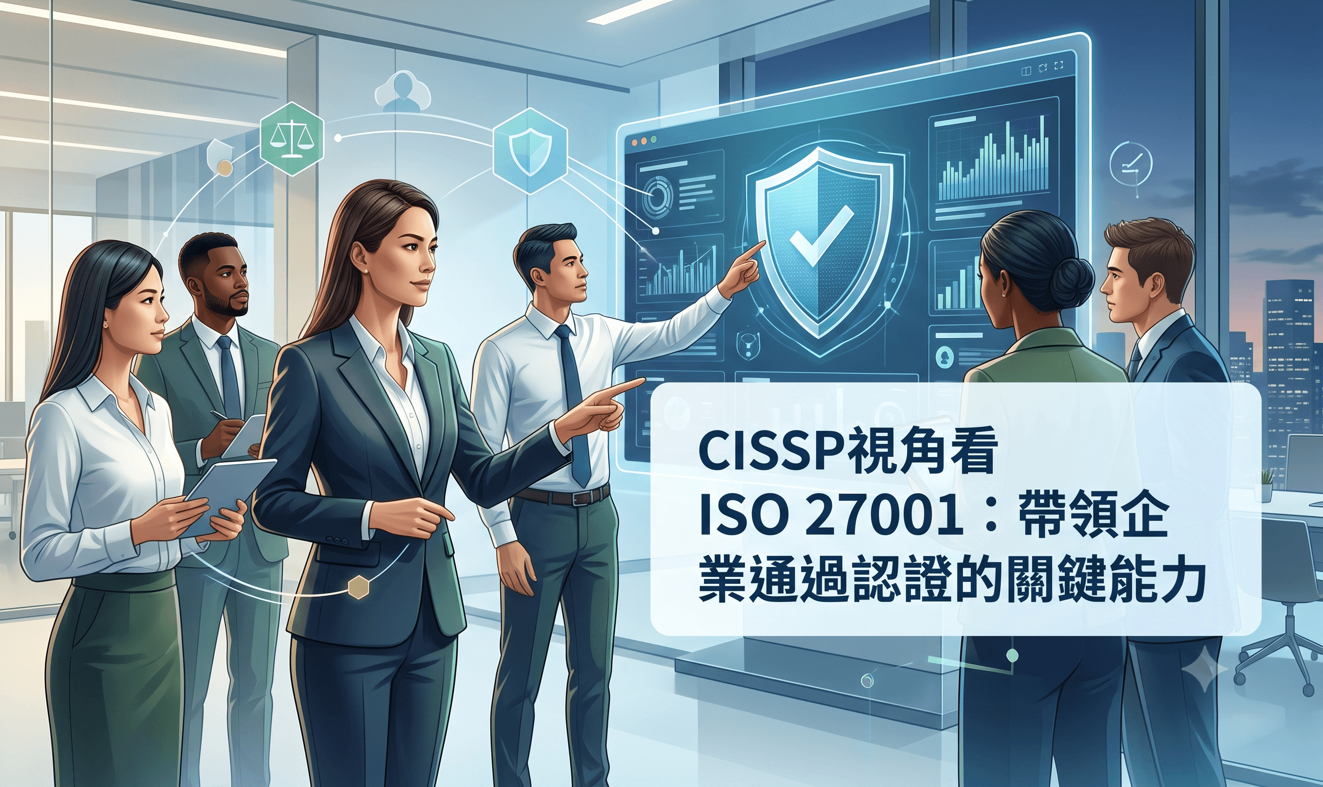 CISSP 視角看 ISO 27001：帶領企業通過認證的關鍵能力
